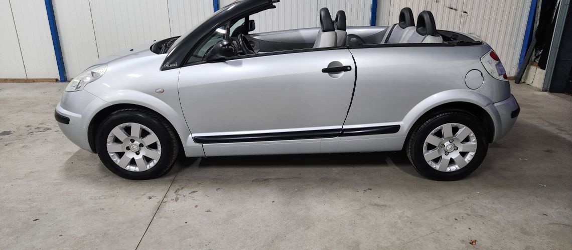 Citroen c3 pluriel cabriolet 1.6 16v 110ch boîte auto , 185000km 