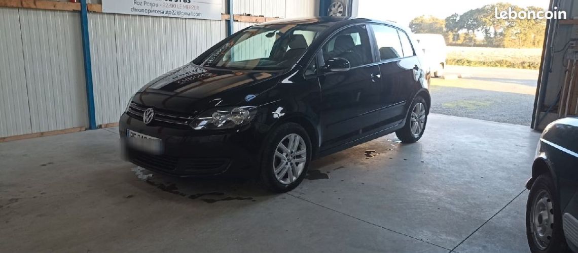 Golf plus 1.6l tdi 105 ch / 153000km/GARANTIE 12 MOIS EUROPEENNE 